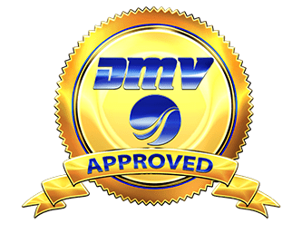DMV Approved badge