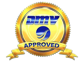 DMV Approved badge